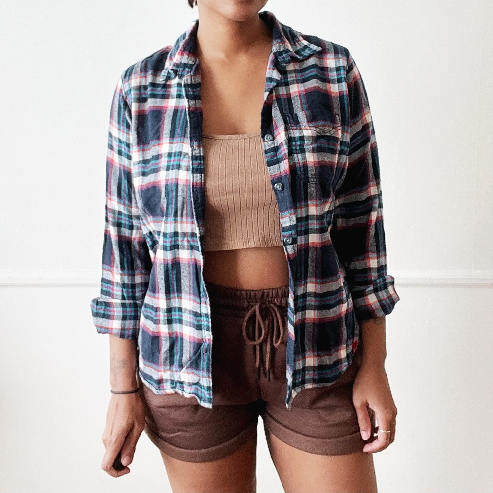 dickies blue flannel